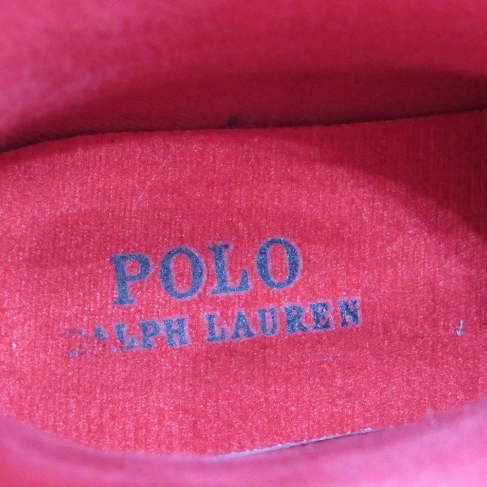 Polo Ralph Lauren Rain Boots Kids 2 Navy Blue Excellent Waterproof Big Pony Logo